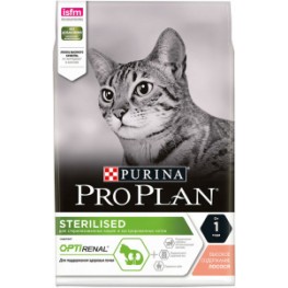 ПРО ПЛАН STERILISED ДЛЯ СТЕРИЛИЗОВАННЫХ КОШЕК И КАСТРИРОВАННЫХ КОТОВ, С ЛОСОСЕМ